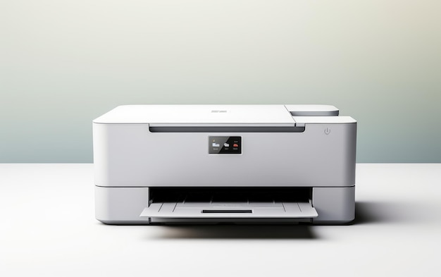 Foto impressora de mesa moderna