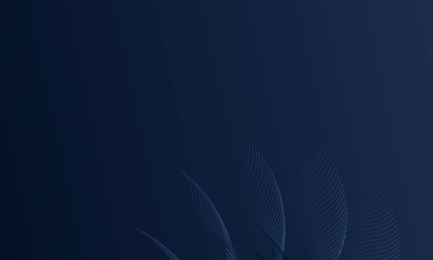 Imprimir Minimalista 3d renderizado azul púrpura azul marino azul oscuro papel tapiz abstracto