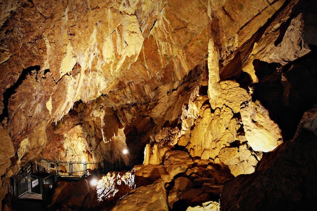 In einer Tropfsteinhöhle