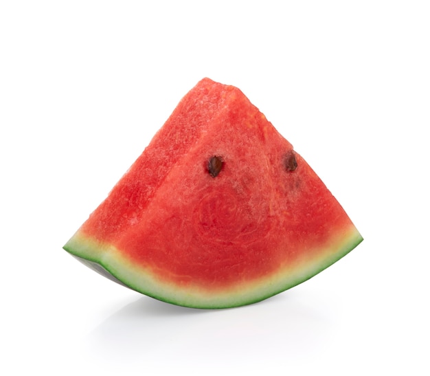 In Scheiben geschnittene Wassermelone isoliert