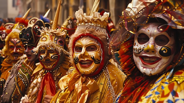 Inauguración del Carnaval de Binche