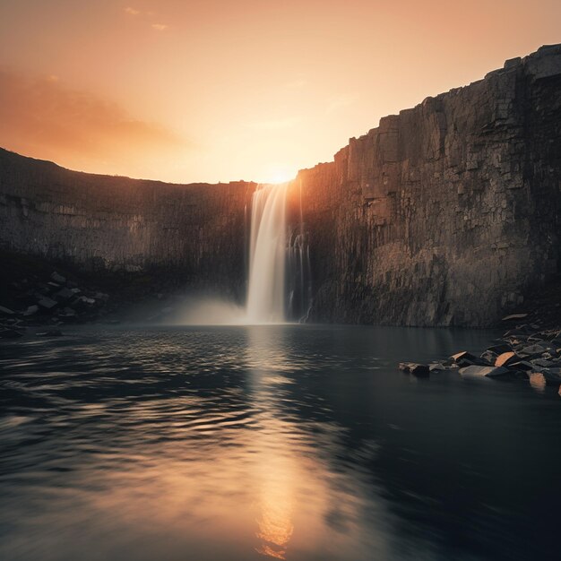 Inaugurada a majestosa cachoeira Sunrise Cascade