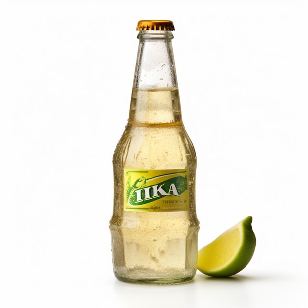 Inca Kola com fundo branco de alta qualidade ultra