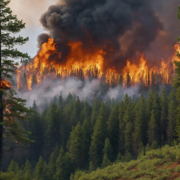 incendio forestal