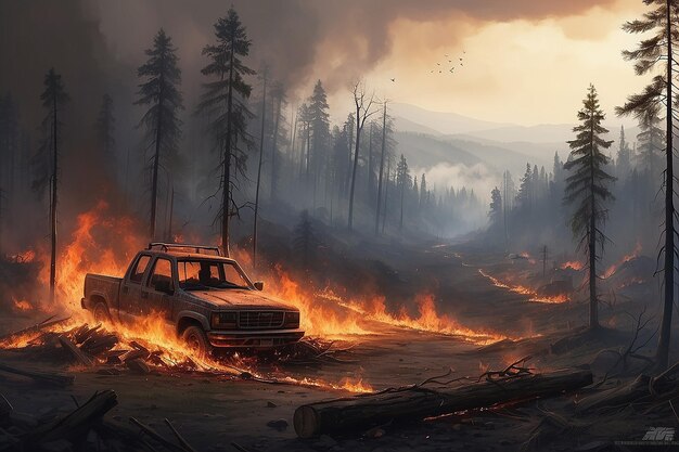 Incêndios florestais e suas consequências para a natureza