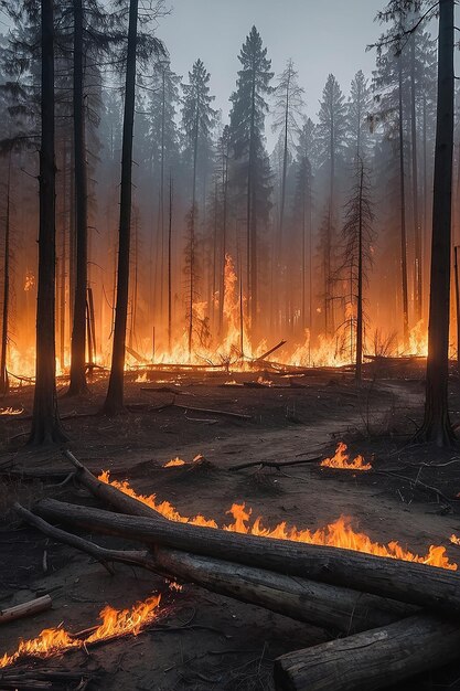 Incendios forestales y sus consecuencias en la naturaleza