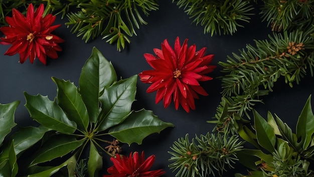 Increíble arte de arcilla roja Poinsettia olla sobre fondo blanco hermoso jarrón para celebrar la Navidad