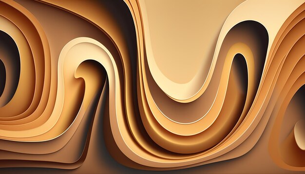 Increíble y elegante Fondo abstracto AI Generado ilustración