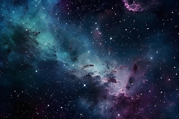 Increíble fondo de nebulosa