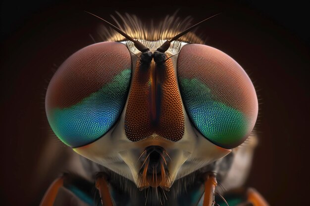 Increíble fotografía macro de un tábano Tabanidae