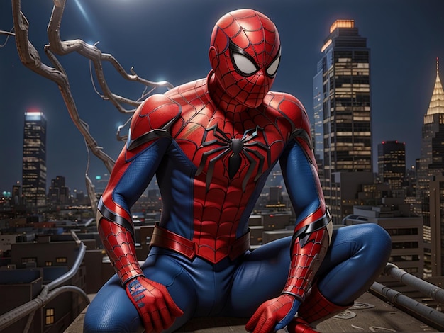 el increíble superhéroe Spiderman