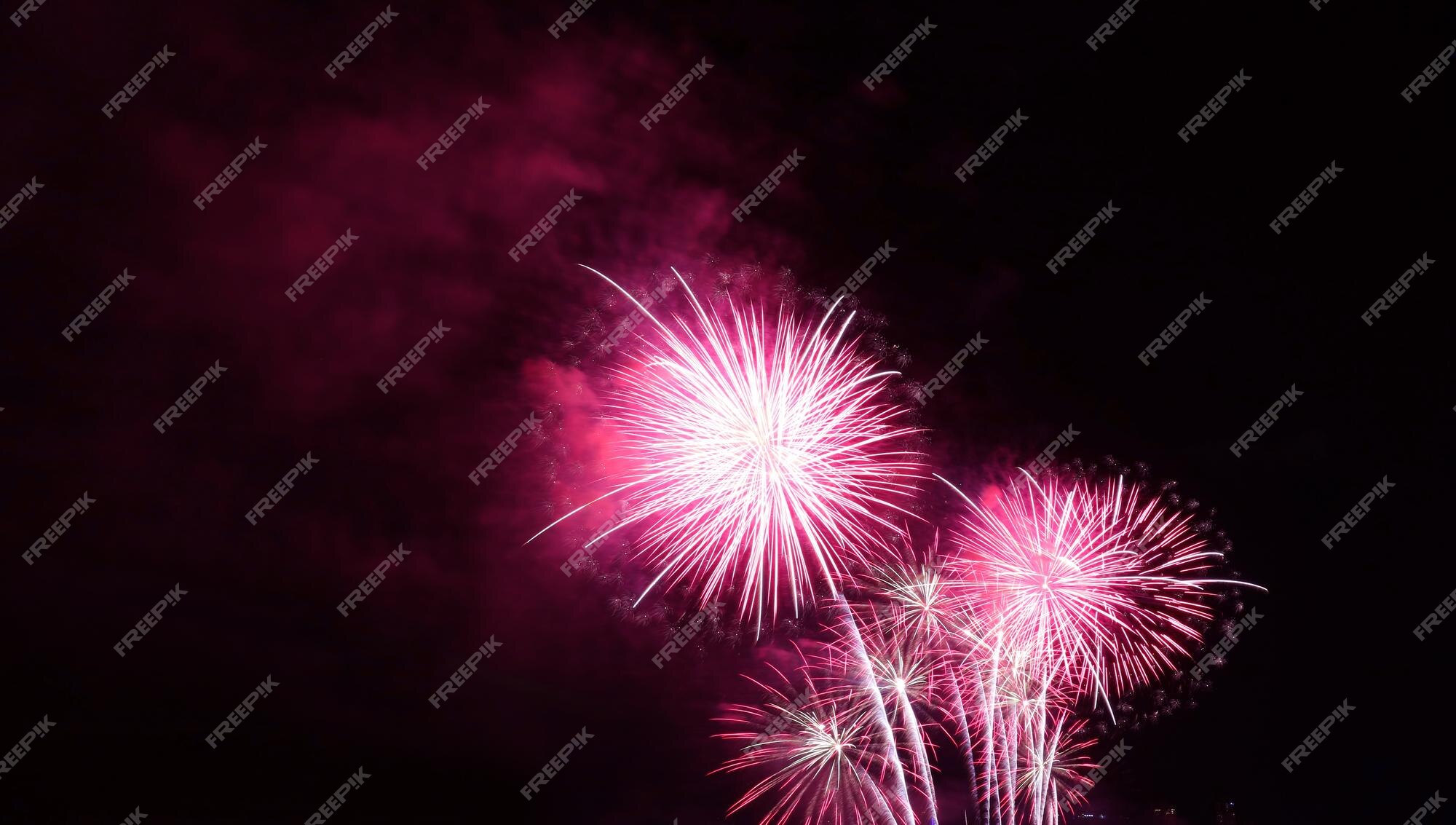 Fogos de artifício rosa, festival de meados de outono, dia nacional png