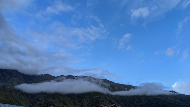 Incrível paisagem das montanhas