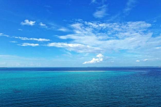 Incrível vista de olhos de pássaro em Zanzibar