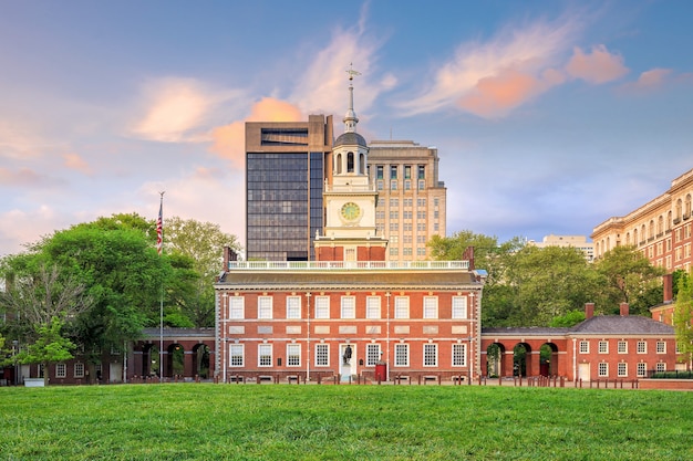 Independence Hall na Filadélfia, Pensilvânia.