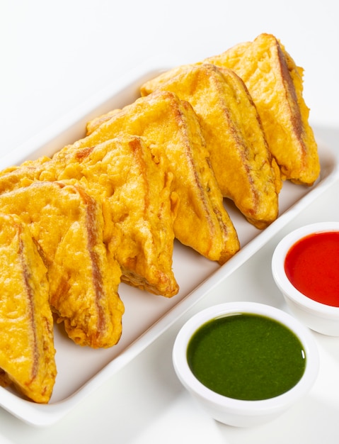 Inder Fried Snack Bread Pakora