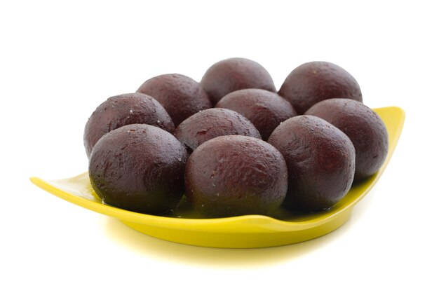 Indian Sweet Food dulce negro Gulab Jamun