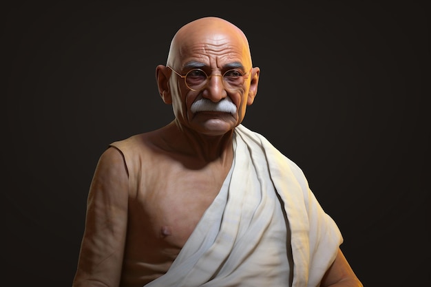 Indiano Lutador da Liberdade Gandhi ji