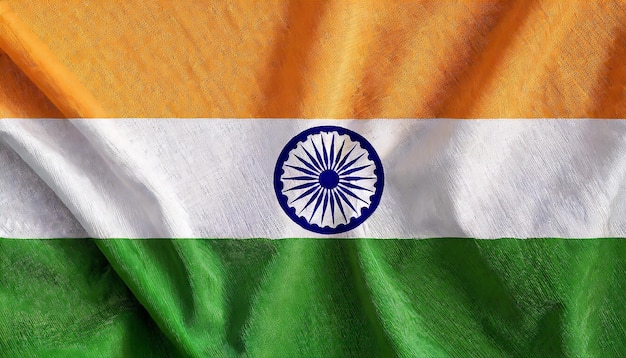 Indien nationale Stoffflagge Republiktag Unabhängigkeitstag