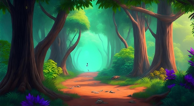 Indien-Wald-Animation