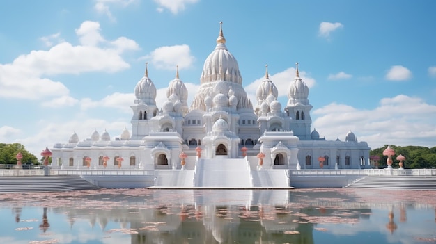 indische Architektur Sikh-Tempel-Generator von ai