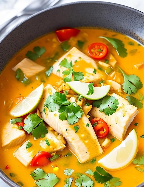 Indische Curry-Paneer-Buttermasala Foto Ai erzeugt