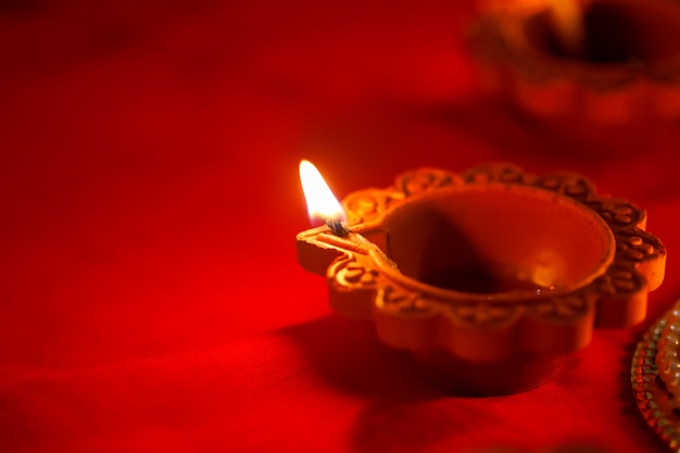 Indische Diwali Lampe