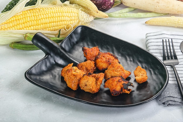 Indische Küche Fisch Tikka Grill