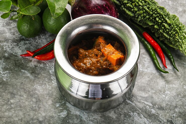 Foto indische küche hausgemachte mutter paneer