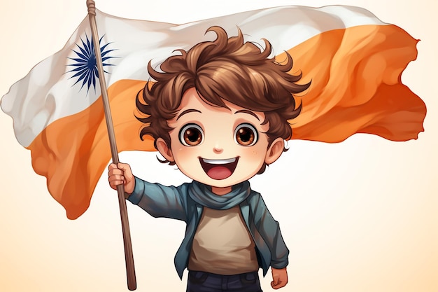 Indische Republik-Tag-Feierlichkeiten mit 26. Januar India 3D-Text und Ashoka-Rad versuchen, Farbe Hand Mann mit indischer Flagge India Gate Vektor Illustration Design