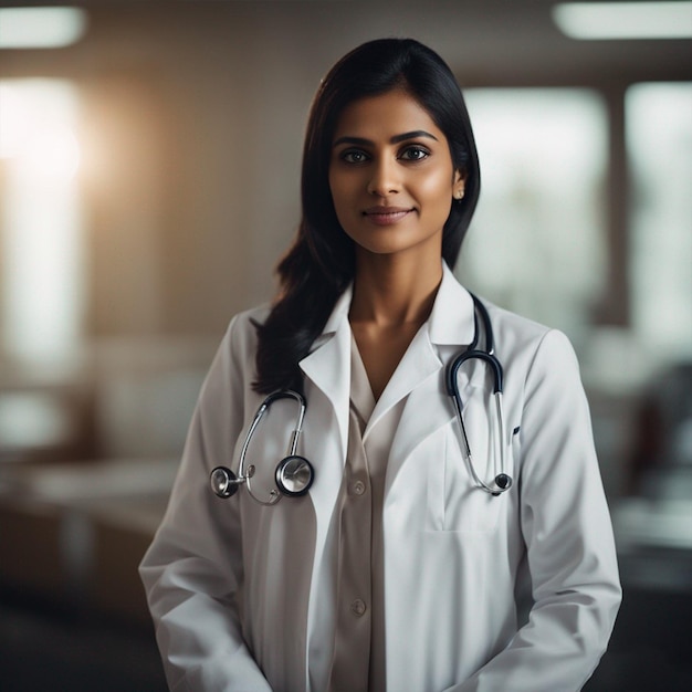 indische Ärztin, indische Krankenschwester