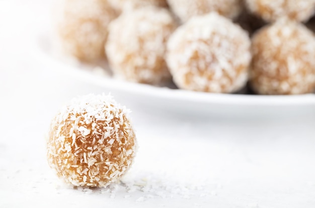 Indische Süßigkeiten Besan Ladoo