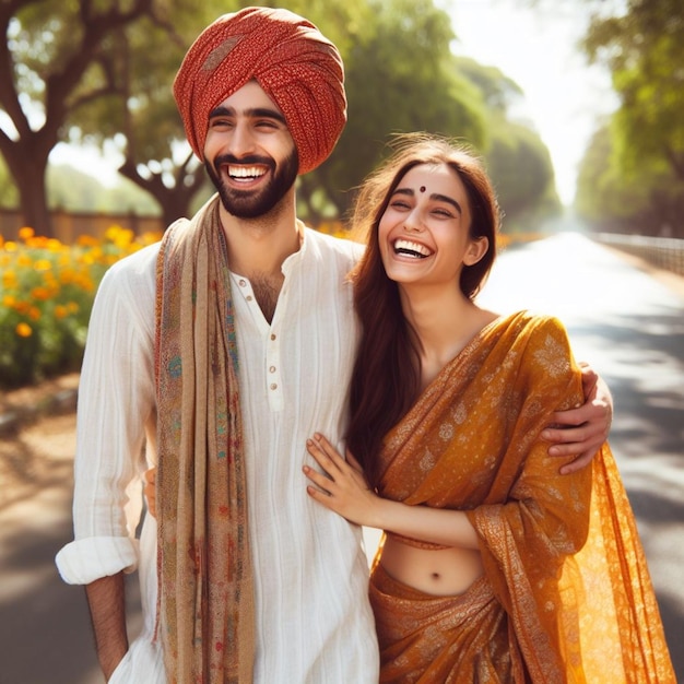 indisches Ehepaar