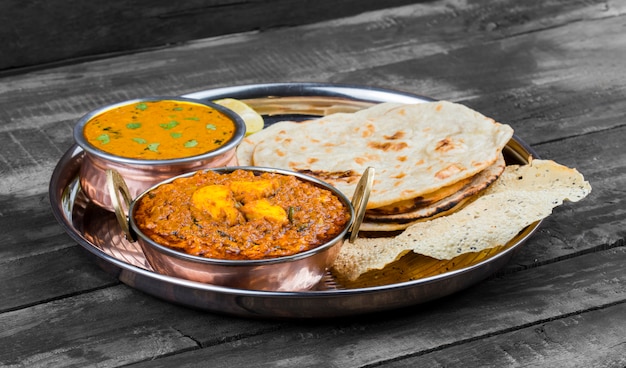 Indisches Essen Kadai Paneer