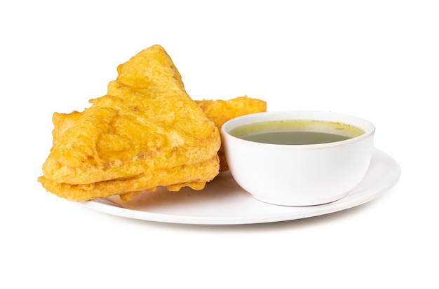 Indisches populäres Tee-Zeit-Snack-Brot pakora