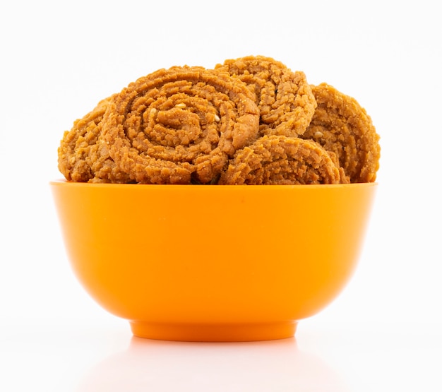 Indisches traditionelles Snack Chakli