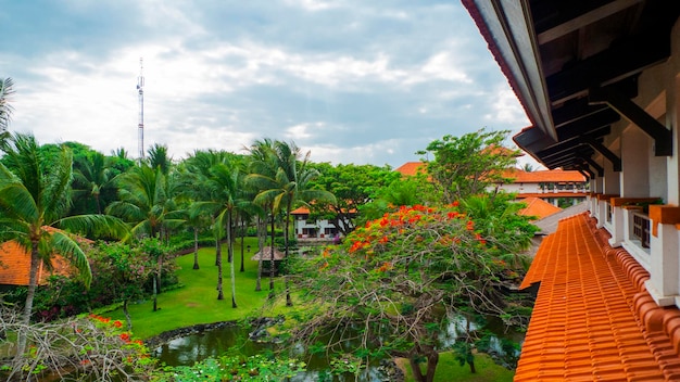 Indonesia bali resort hermosa arquitectura