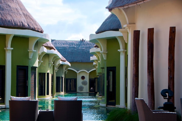 Indonesia bali resort hermosa arquitectura