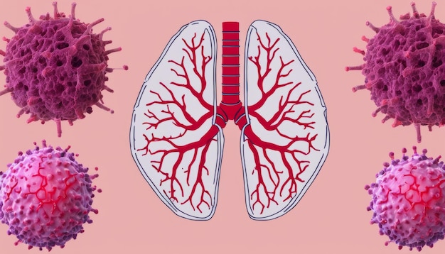 Infección viral Una exploración visual de la respuesta del cuerpo