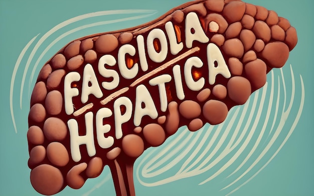 Foto infestação de hepatite