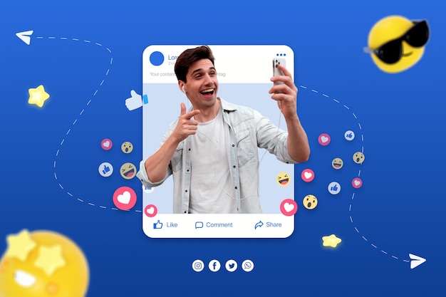 Influencer-Marketing-Job-Konzept