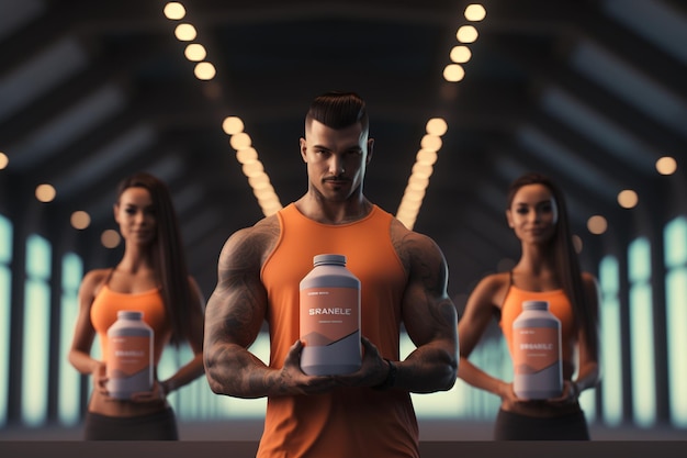 Influencers de fitness que promovem produtos