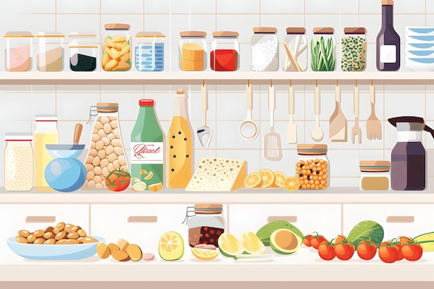 Infográfico mostrando alimentos seguros e inseguros
