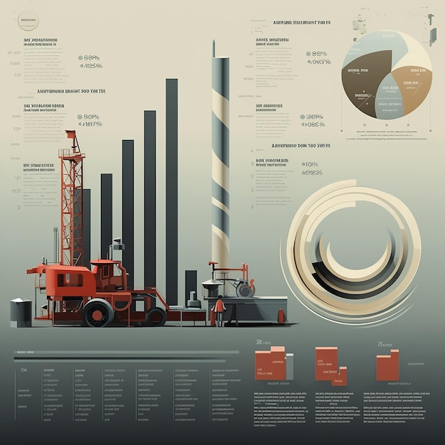 Foto infográfico sobre os negócios