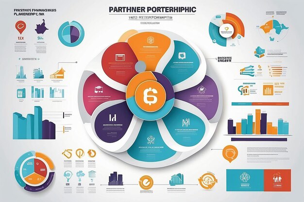 Infográficos de Parceria Empresarial