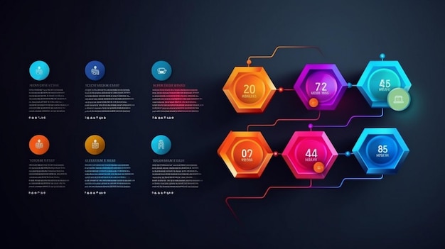 Foto infografik-design