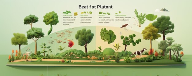 Infografik mit den Vorteilen von Tapeten