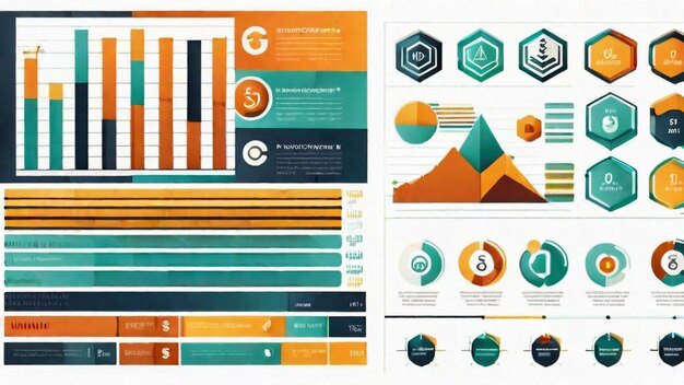 Foto informative datengestützte infografiken