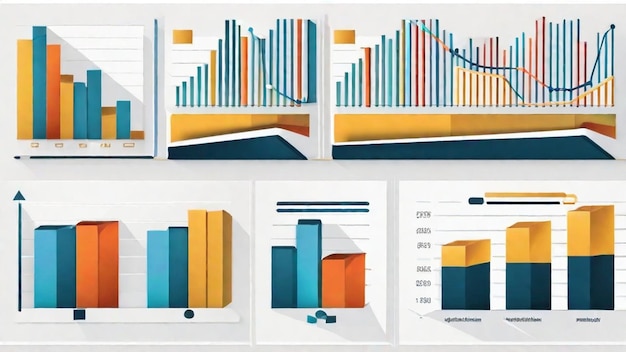 Foto informes de análisis de datos perspicaces