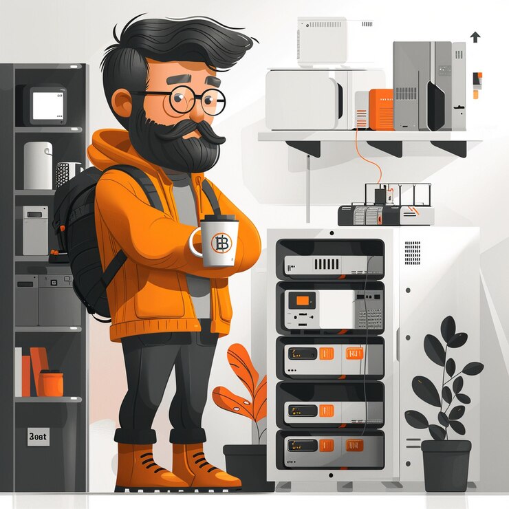 Ingeniero de hardware Desarrollador de cadena de bloques papel de pared